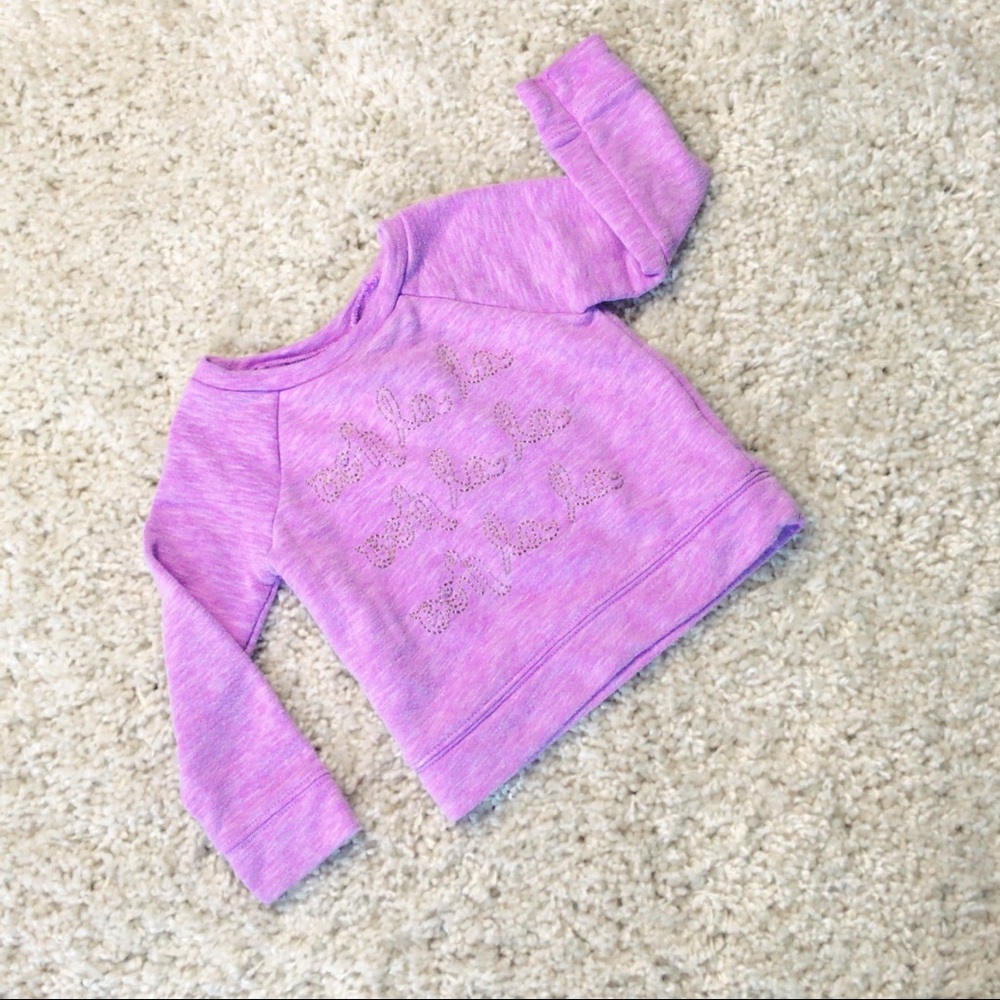 [SOLD]Purple Sweatshirt Ooh La La Cherokee 18 Mont